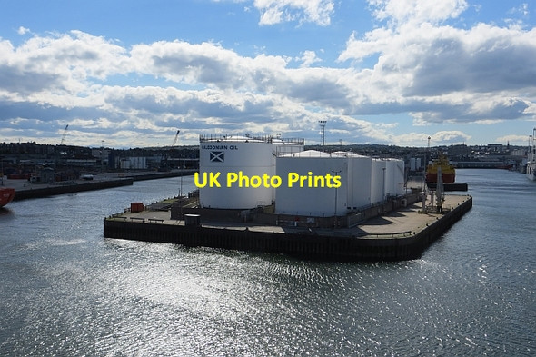 Photo 6"x4" Point Law, Aberdeen Harbour Torry\/NJ9505 c2013