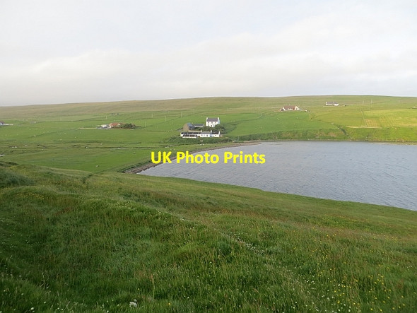 Photo 6"x4" Head of Garderhouse Voe Garderhouse\/HU3348 c2013