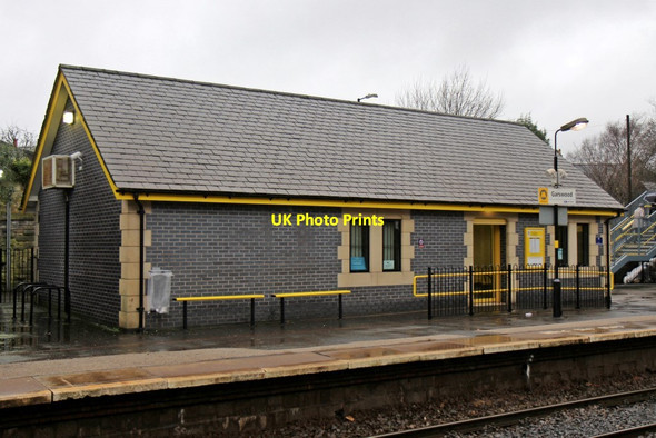 Photo 6"x4" Station building, Garswood railway station Ashton-in-Makerfield c2013