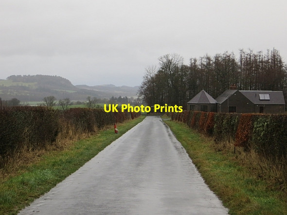Photo 6"x4" Road near Cavers Mains Denholmhill c2013