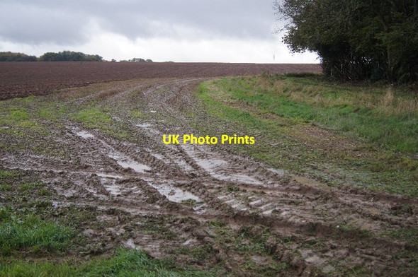 Photo 6"x4" Recent heavy traffic Pardown c2013