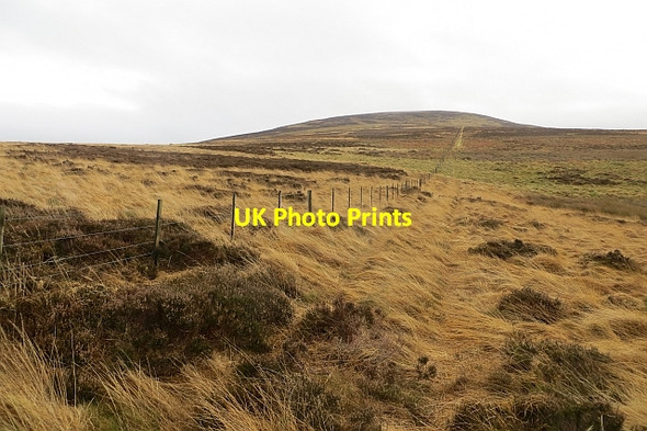Photo 6"x4" Fence on Spartleton Whiteadder Water\/NT6465 c2014