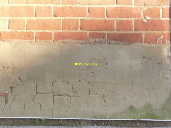 Photo 6"x4" Bench mark, Old School Lofts, Millgate Selby c2013