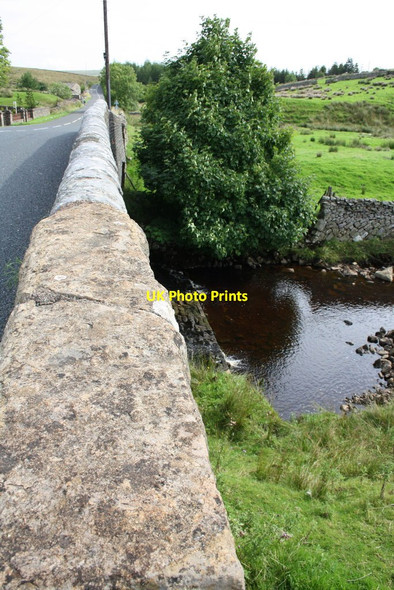 Photo 6"x4" SE parapet of Clough Bridge beside A684 Garsdale Head c2013