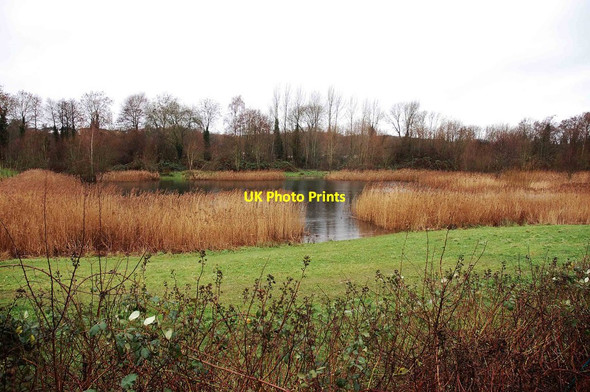 Photo 6"x4" Flood lagoon, Stourport-on-Severn Stourport-on-Severn c2014