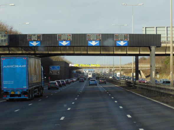 Photo 6"x4" The M1 at Leicester Forest Leicester Forest East c2013