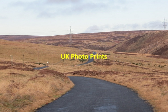 Photo 6"x4" Road to Garvald Gamelshiel Castle c2014
