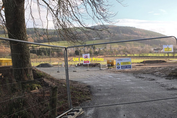 Photo 6"x4" Building site in preparation, Peebles Peebles\/NT2540 c2014