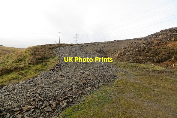 Photo 6"x4" Pylon road near Johnscleugh Kingside Hill\/NT6365 c2014