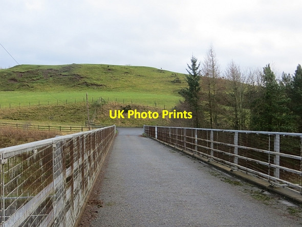 Photo 6"x4" Road to Clochridgestone Fordel\/NO1312 c2014