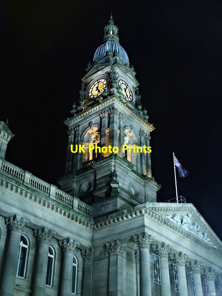 Photo 6"x4" Bolton Town Hall Bolton\/SD7108 c2014