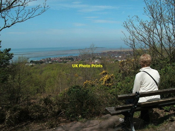 Photo 6"x4" The view from Caldy Hill Caldy c2013