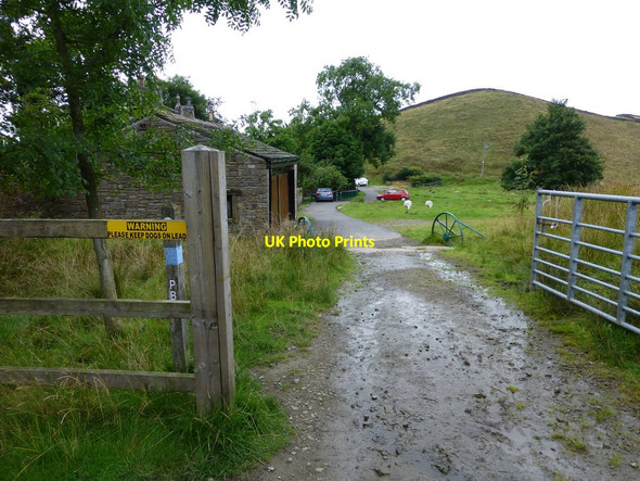 Photo 6"x4" Waymarker at Syke Nab Littleborough\/SD9316 c2013