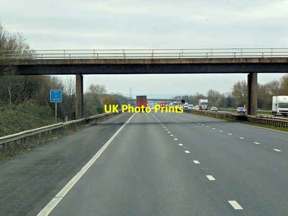 Photo 6"x4" Southbound M5, New Road Bridge Hackness\/ST3345 c2013
