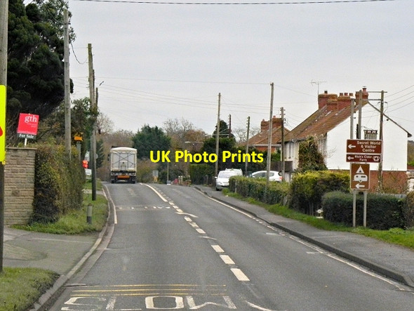 Photo 6"x4" Bath Road, Knowle Bawdrip c2013