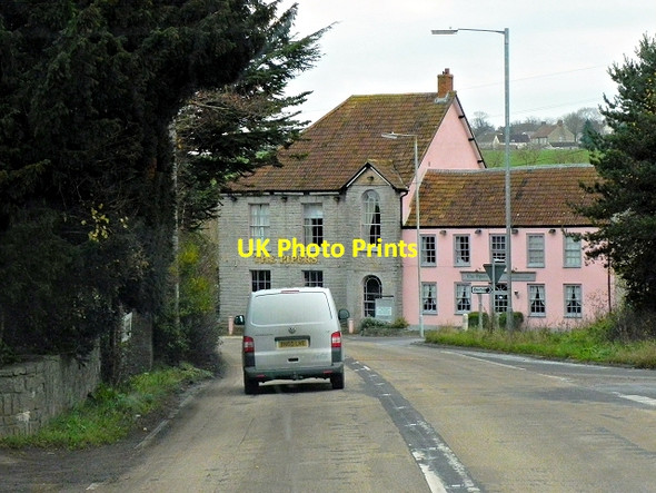 Photo 6"x4" Ashcott, Bath Road (A39) Berhill c2013