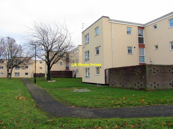 Photo 6"x4" Apartment blocks, Westerhope Westerhope c2013