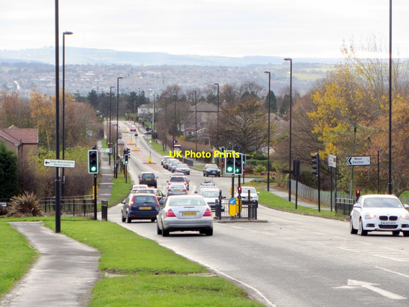 Photo 6"x4" Hillhead Road near junction with West Denton Way West Denton c2013