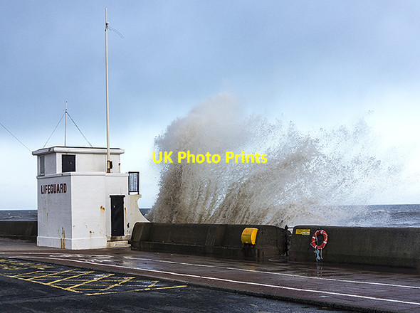 Photo 6"x4" High tide at Wallasey Wallasey c2014