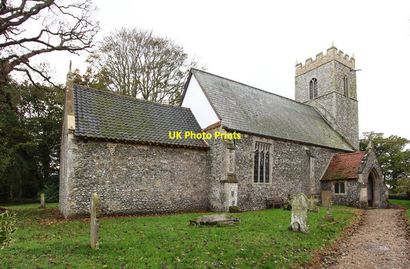 Photo 6"x4" St Andrew, Metton Metton c2013