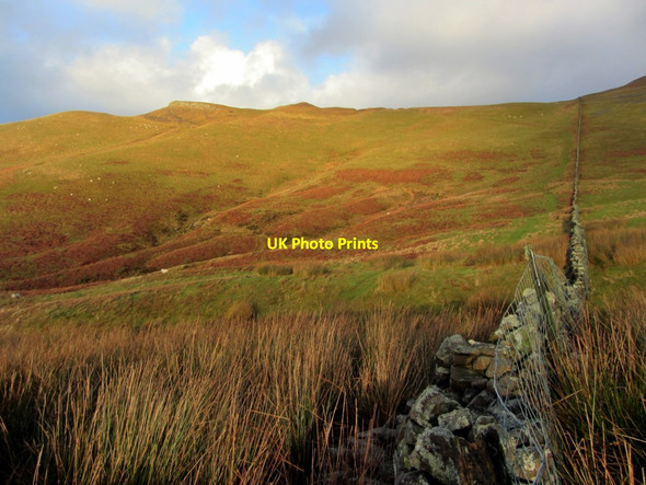 Photo 6"x4" Wall below Blea Scar Melmerby\/NY6137 c2014