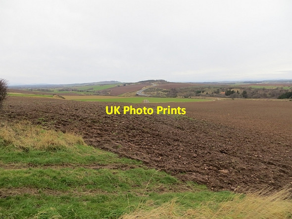 Photo 6"x4" Ploughed field near Traprain East Linton c2014
