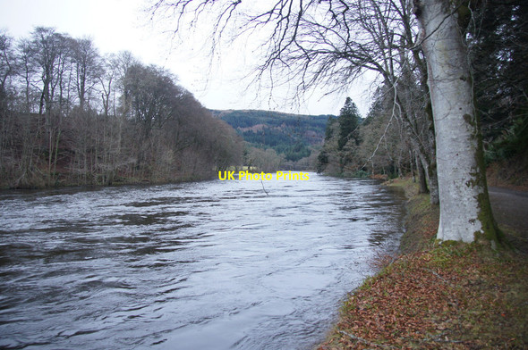 Photo 6"x4" River Tay below Dunkeld House Hotel Inver\/NO0142 c2013