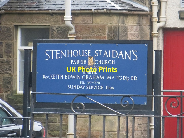 Photo 6"x4" Stenhouse St Aidan's Parish Church Stenhouse\/NT2171 c2014