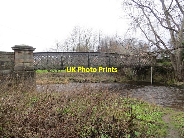 Photo 6"x4" Bridge, Ford's Road Stenhouse\/NT2171 c2014