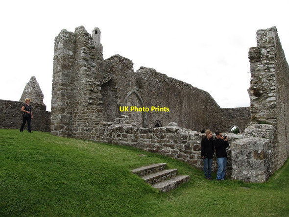 Photo 6"x4" The rear of the Cathedral at Clonmacnoise Clonmacnoise c2013