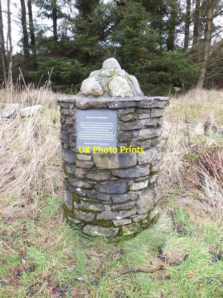Photo 6"x4" Monument to Battle of Sheriffmuir Pisgah\/NN7900 c2014