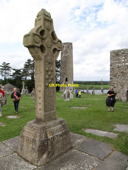 Photo 6"x4" The South Cross at Clonmacnoise Clonmacnoise c2013