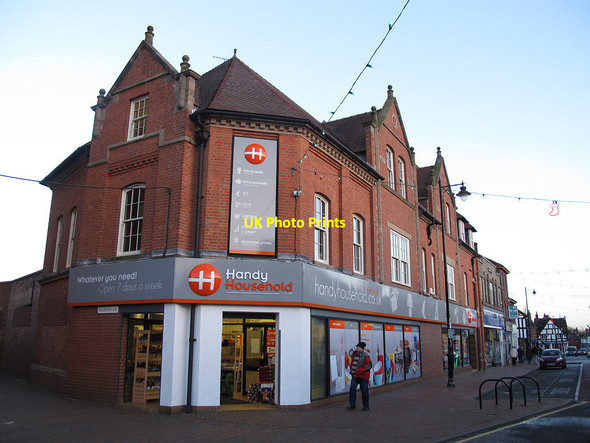 Photo 6"x4" Handy Household, Sandbach High Street Sandbach c2013