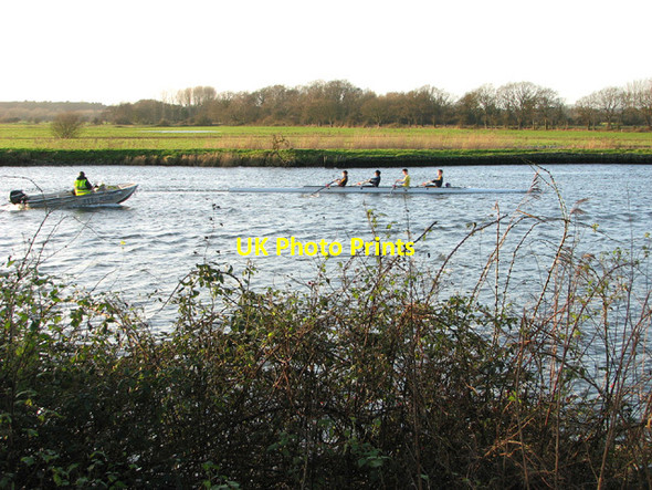 Photo 6"x4" Rowing on the River Yare Surlingham c2014