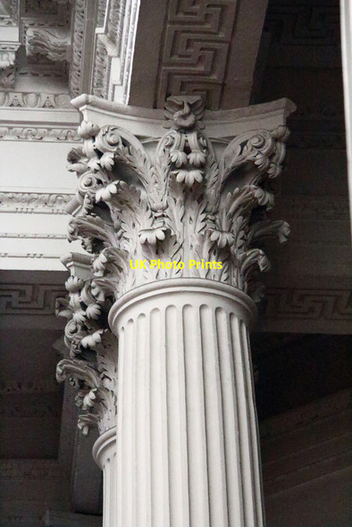 Photo 6"x4" St Mary Woolnoth - Column London c2013