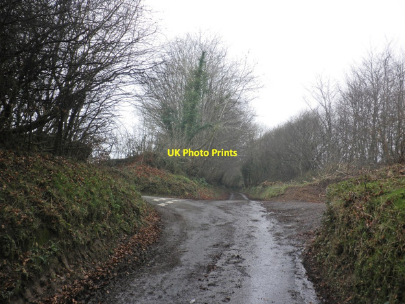 Photo 6"x4" Oldrey Cross Luckwell Bridge c2014