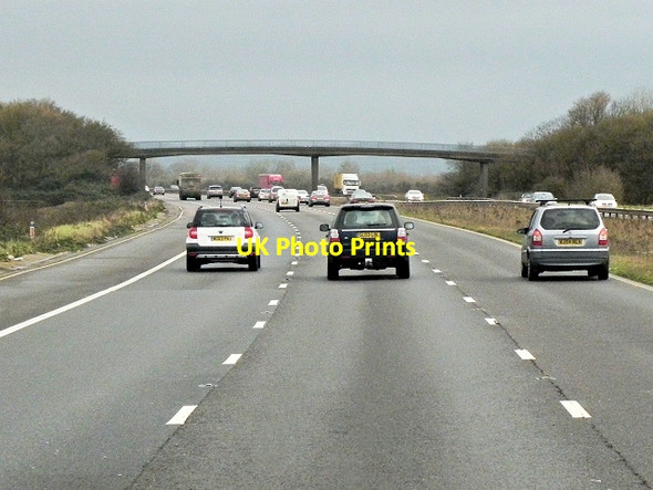 Photo 6"x4" M5 Motorway in North Somerset East Hewish c2013