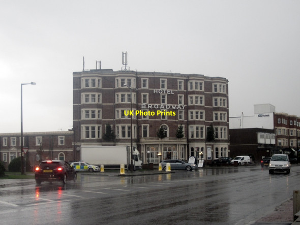 Photo 6"x4" Looking towards Hotel Broadway, Morecambe Morecambe c2013