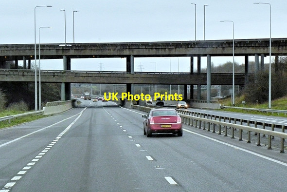 Photo 6"x4" Almondsbury Interchange (from M5) Almondsbury c2013