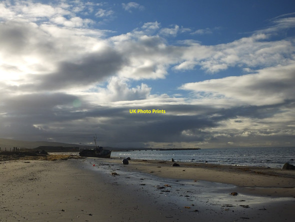 Photo 6"x4" Beach at Tayinloan Tayinloan c2014