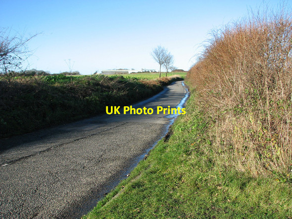 Photo 6"x4" View north along Brock Road Hulver Street c2014