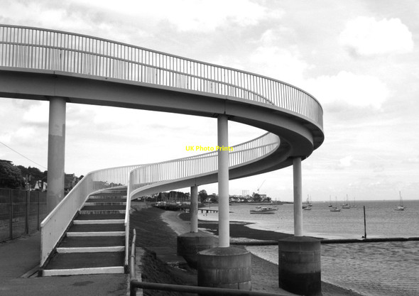 Photo 6"x4" Spiral Footbridge Chalkwell\/TQ8585 c2007