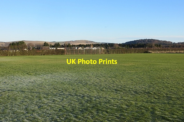 Photo 6"x4" Playing field,  Kingsmuir Forfar c2014