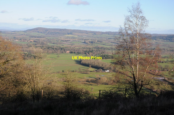 Photo 6"x4" View over Moccas Moccas c2014