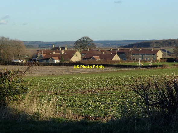 Photo 6"x4" View to Whaley Common across a field Whaley c2014