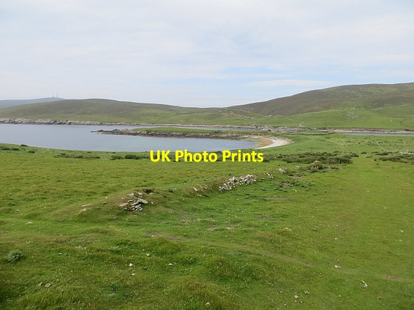 Photo 6"x4" View towards Nesti Voe Glebe\/HU4940 c2013