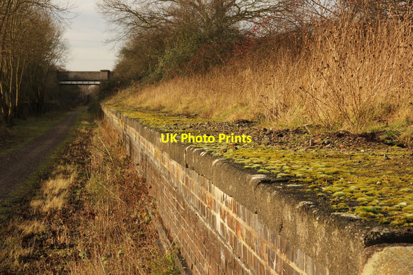 Photo 6"x4" Station platform High Marnham c2014