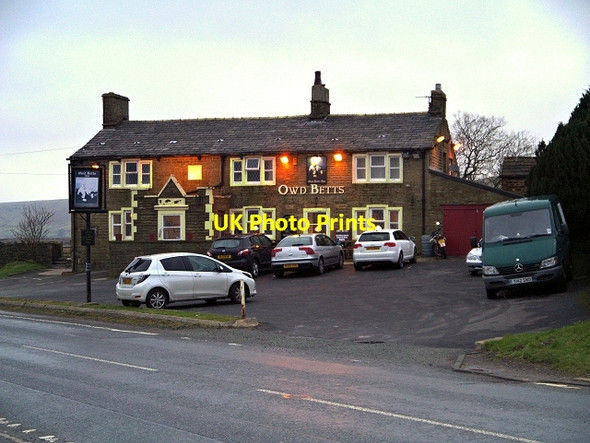 Photo 6"x4" Owd Betts, Cheesden Nangreaves c2014