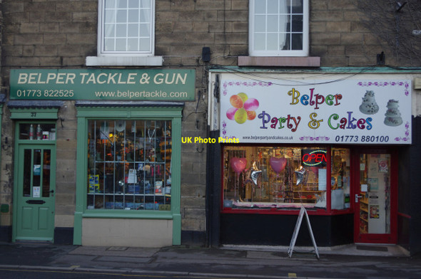 Photo 6"x4" Shops in Belper Belper c2014