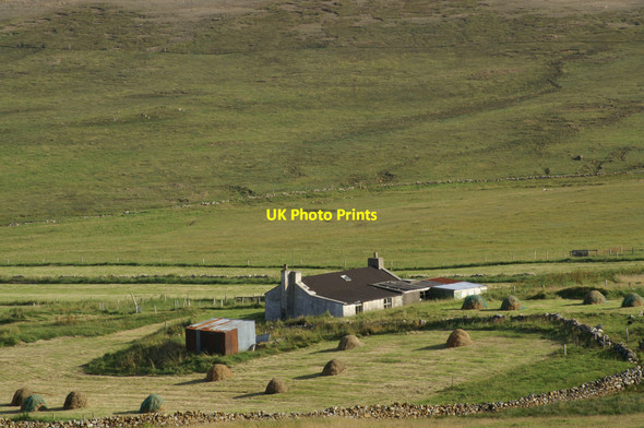 Photo 6"x4" Hagdale, Baltasound Clibberswick c2005